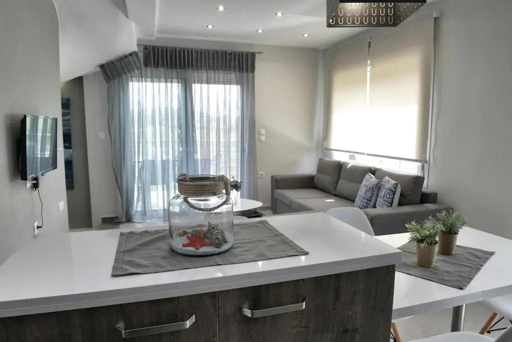 Crystallia Seaside Maisonette By Rentalspro- Néa Mudaniá Kültér fotó